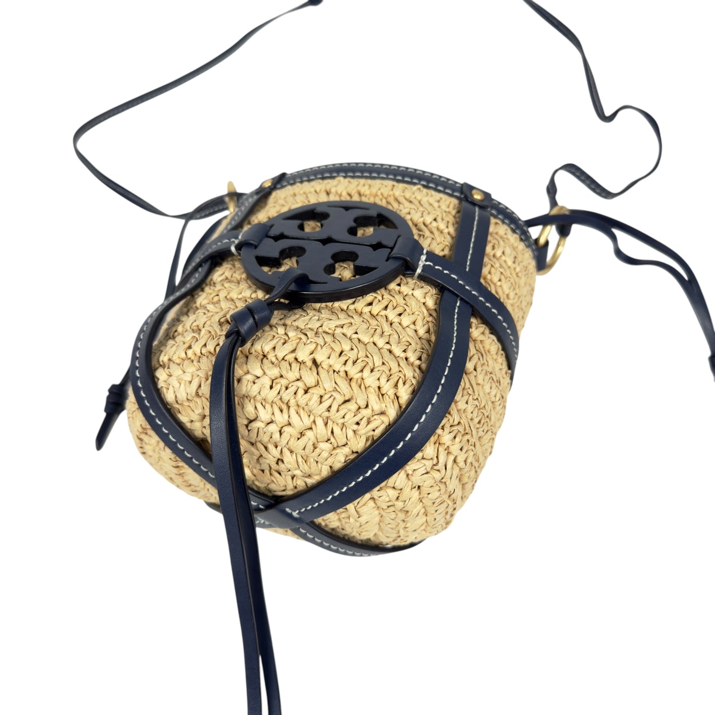 TORY BURCH 草編 斜揹袋