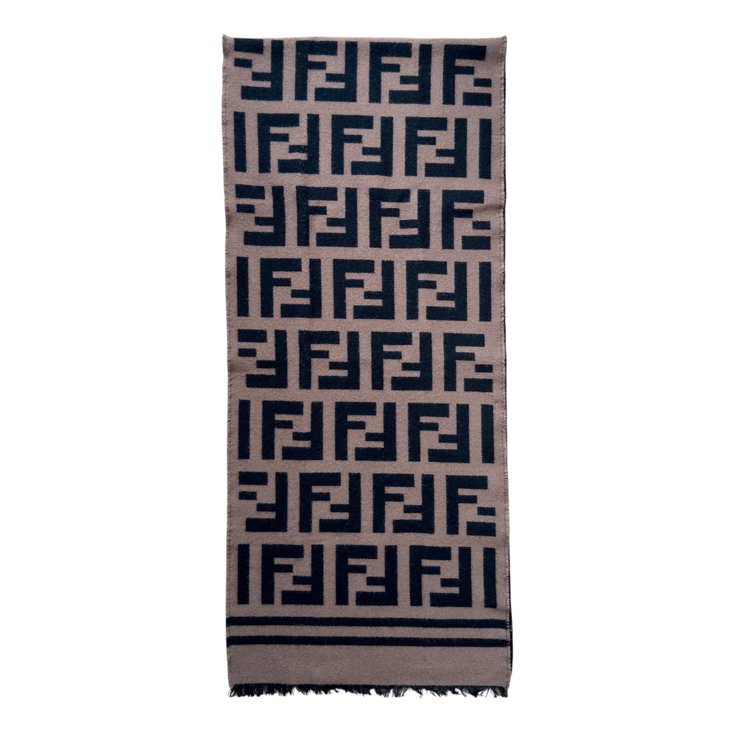 FENDI FF 雙面 頸巾