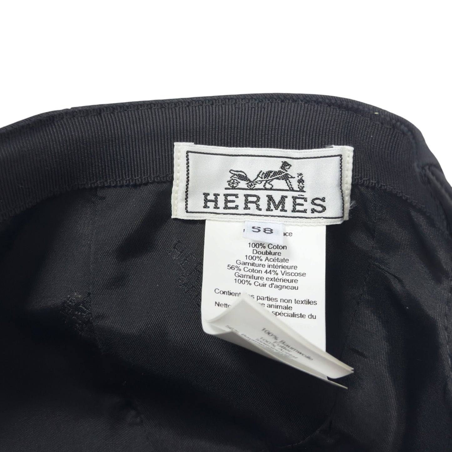 HERMES Miles H Circle 棒球帽