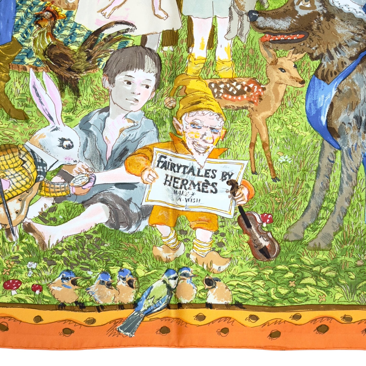 HERMES Fairytales by Hermès scarf 90 童話故事 絲巾