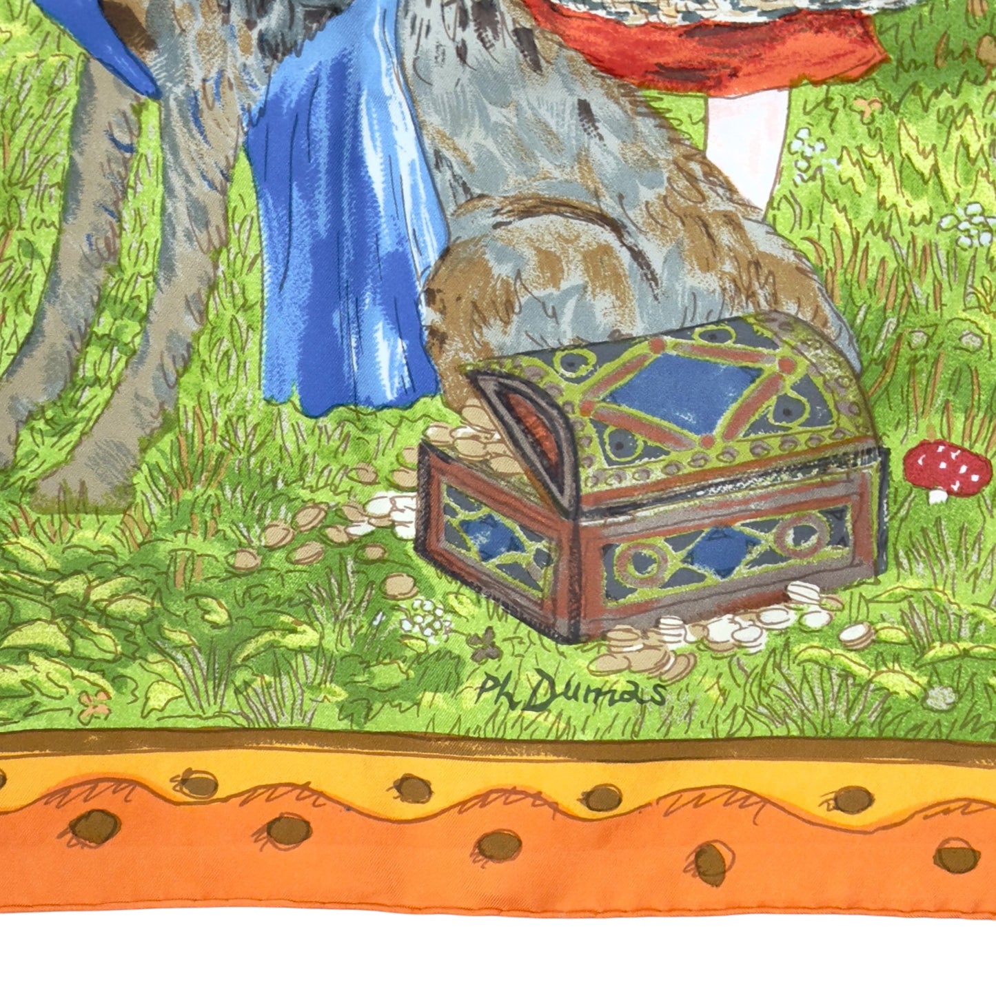 HERMES Fairytales by Hermès scarf 90 童話故事 絲巾
