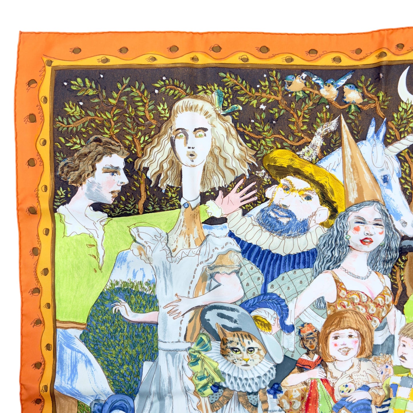 HERMES Fairytales by Hermès scarf 90 童話故事 絲巾