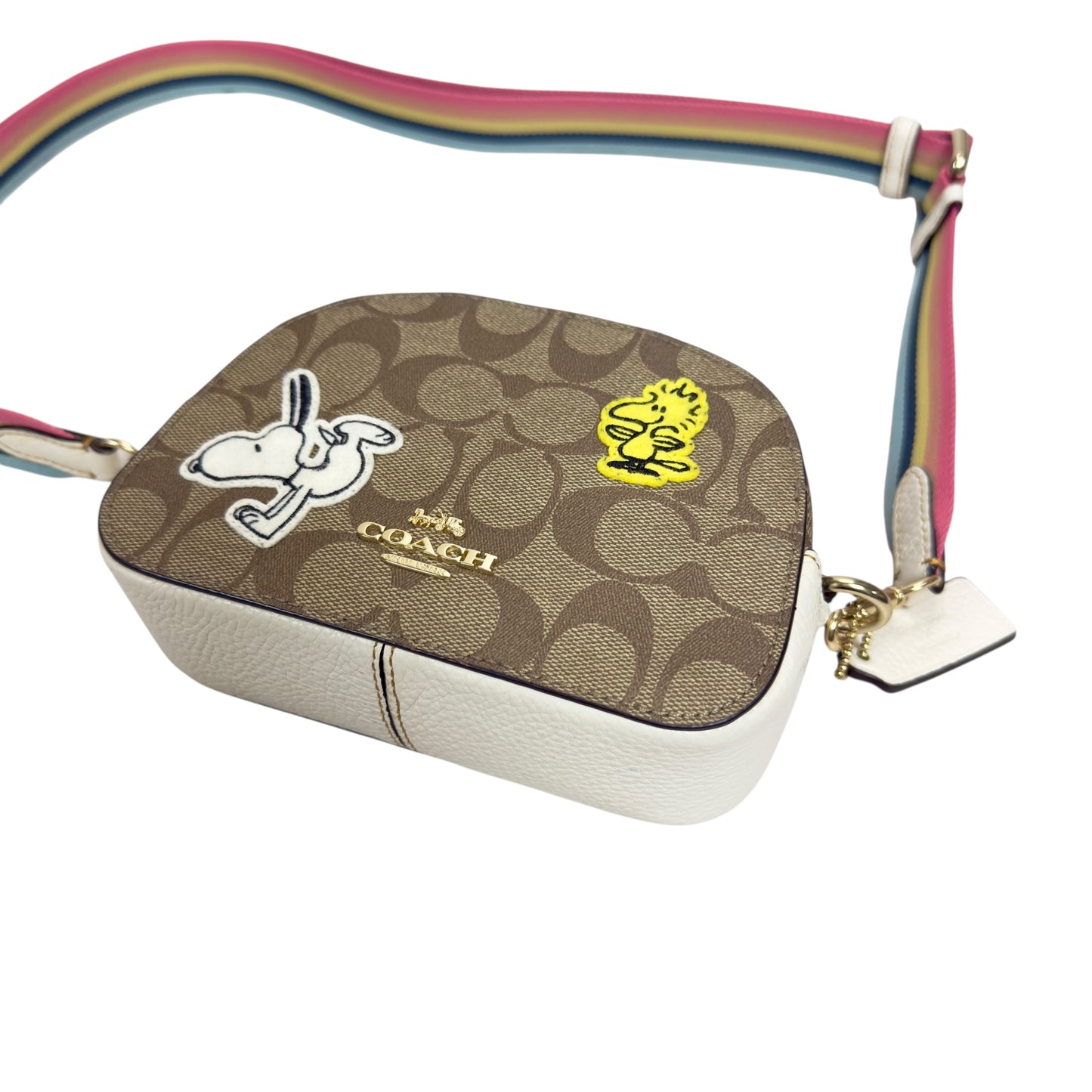 Coach 聯乘 Snoopy 斜揹袋
