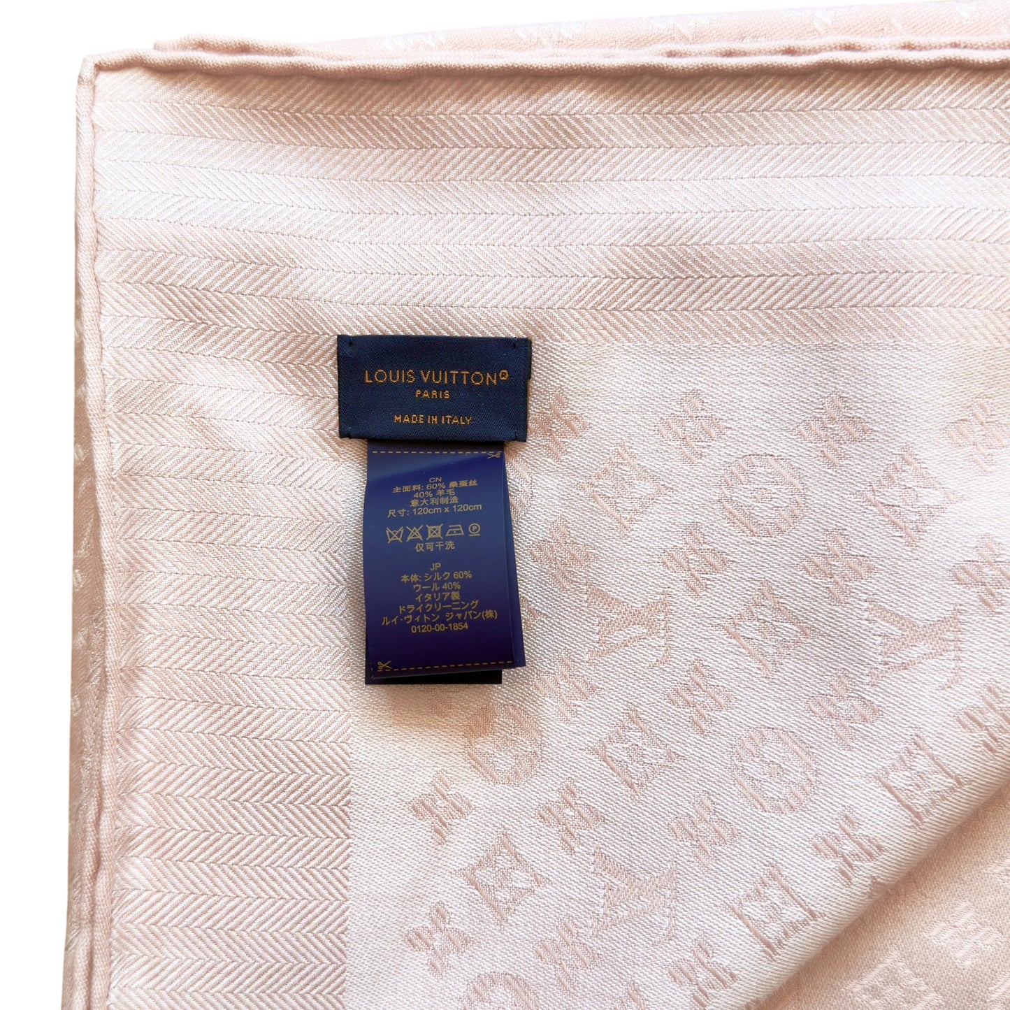 LOUIS VUITTON Evermore 老花 圍巾