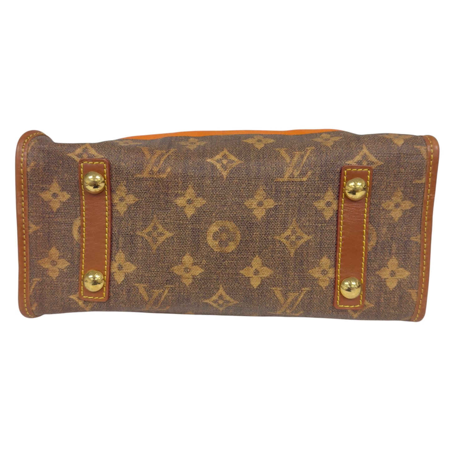 LOUIS VUITTON *罕有* Tisse Rayures 老花 肩背包