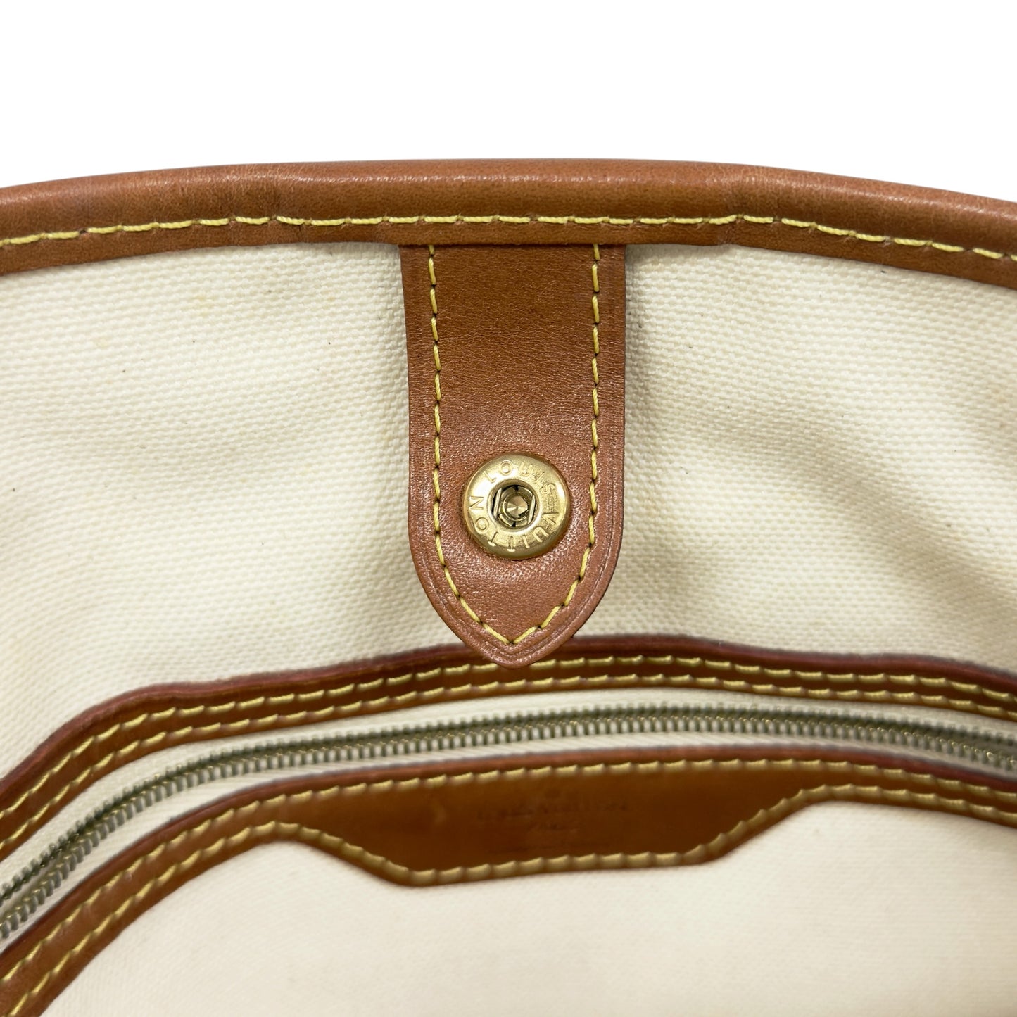 LOUIS VUITTON *罕有* Tisse Rayures 老花 肩背包