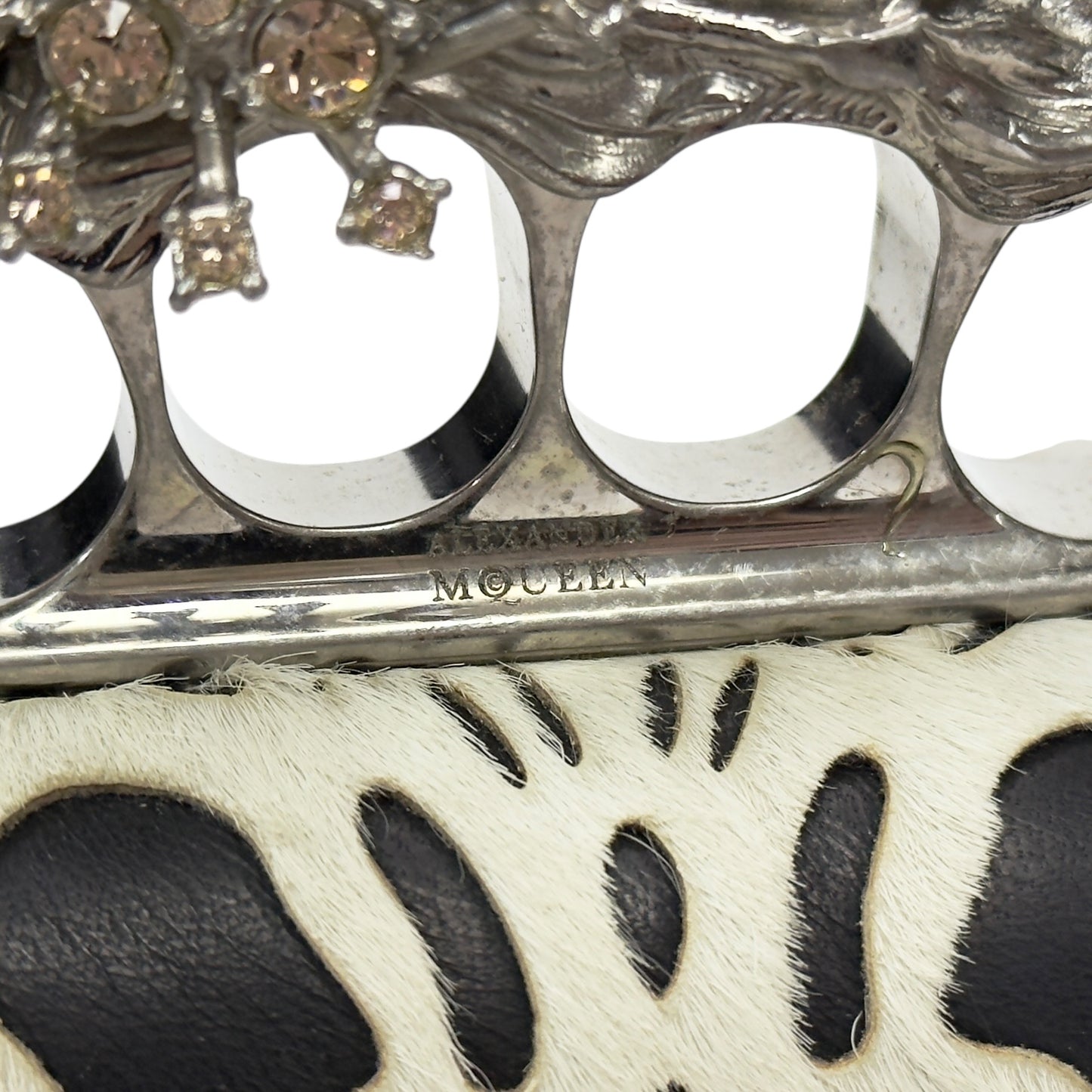 ALEXANDER MCQUEEN 髏頭 水鑽 手包