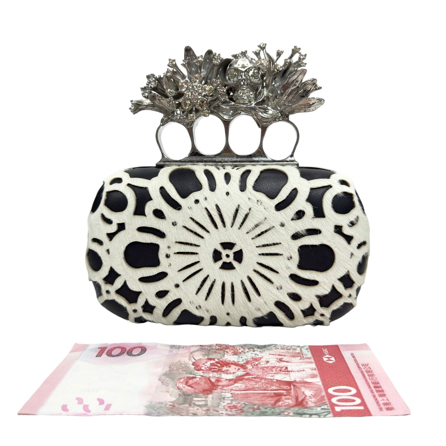 ALEXANDER MCQUEEN 髏頭 水鑽 手包