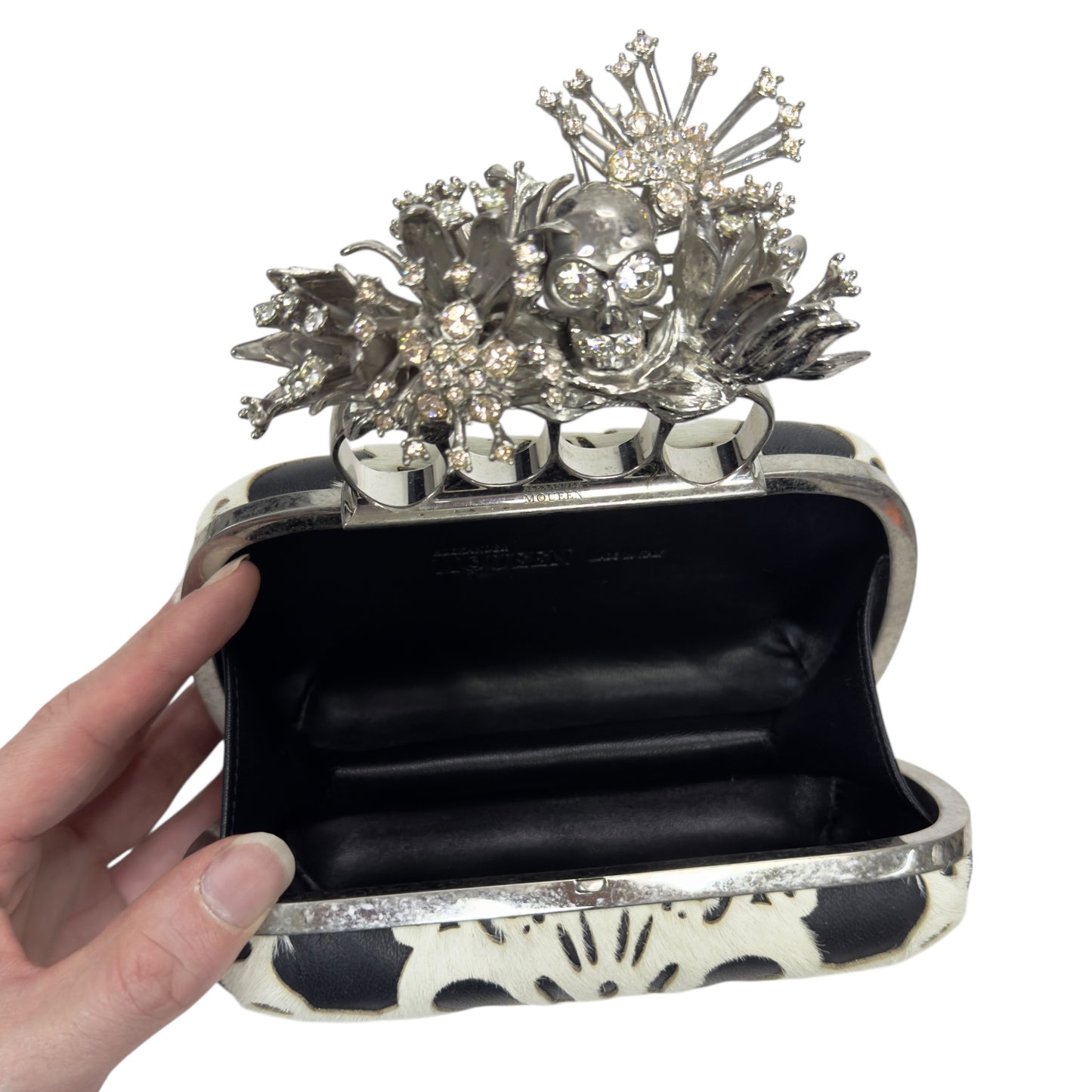 ALEXANDER MCQUEEN 髏頭 水鑽 手包