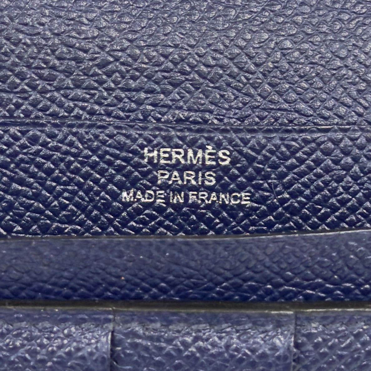 HERMES Béarn 長銀包 X刻