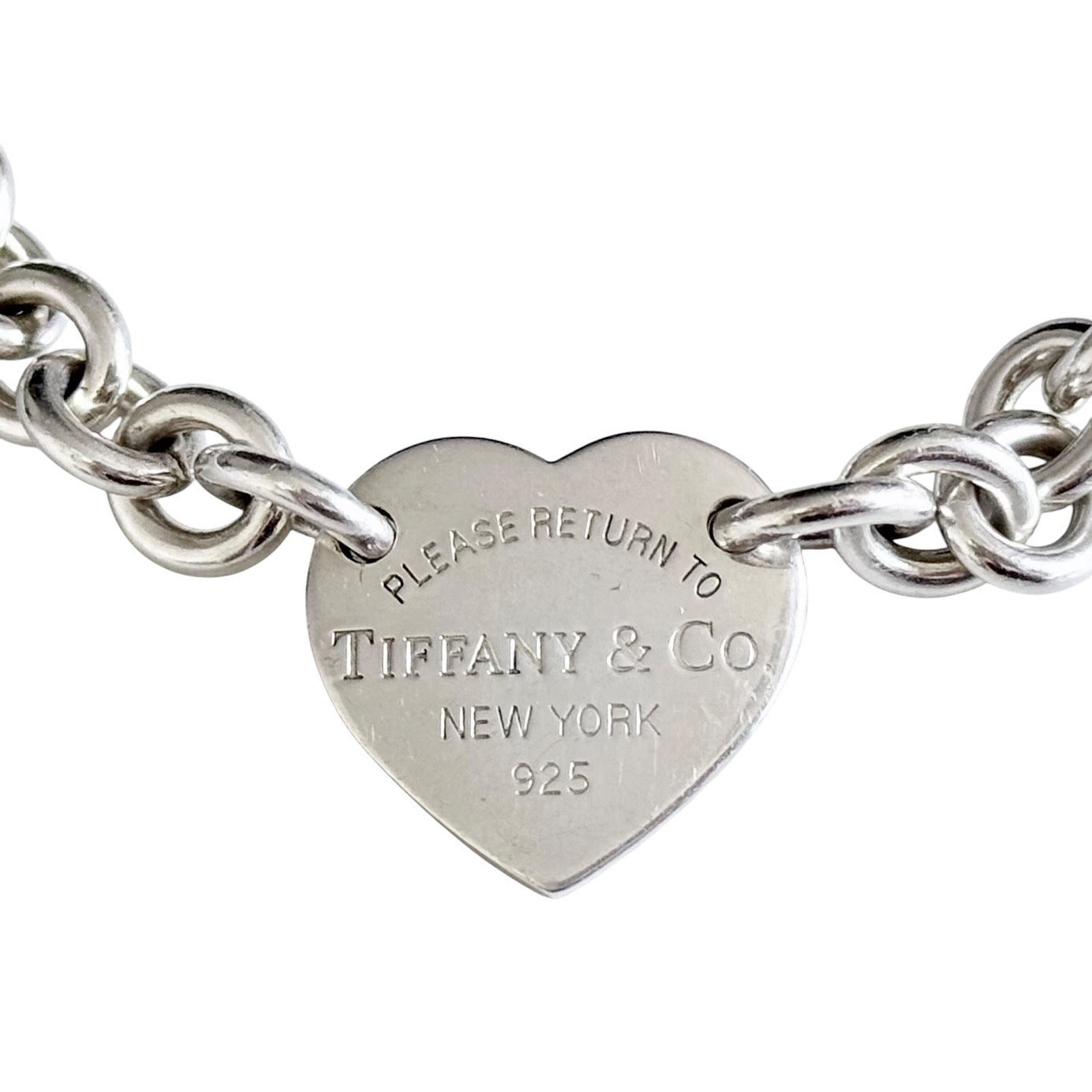 TIFFANY & CO. Return To Tiffany 純銀 愛心💗 手鏈