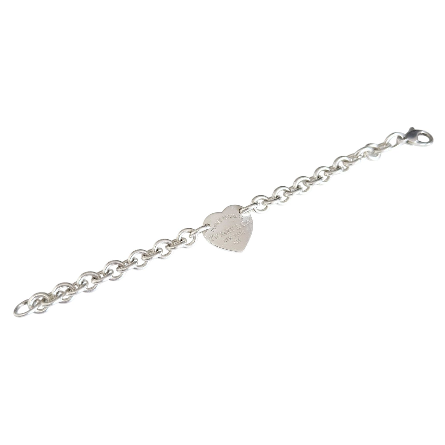 TIFFANY & CO. Return To Tiffany 純銀 愛心💗 手鏈