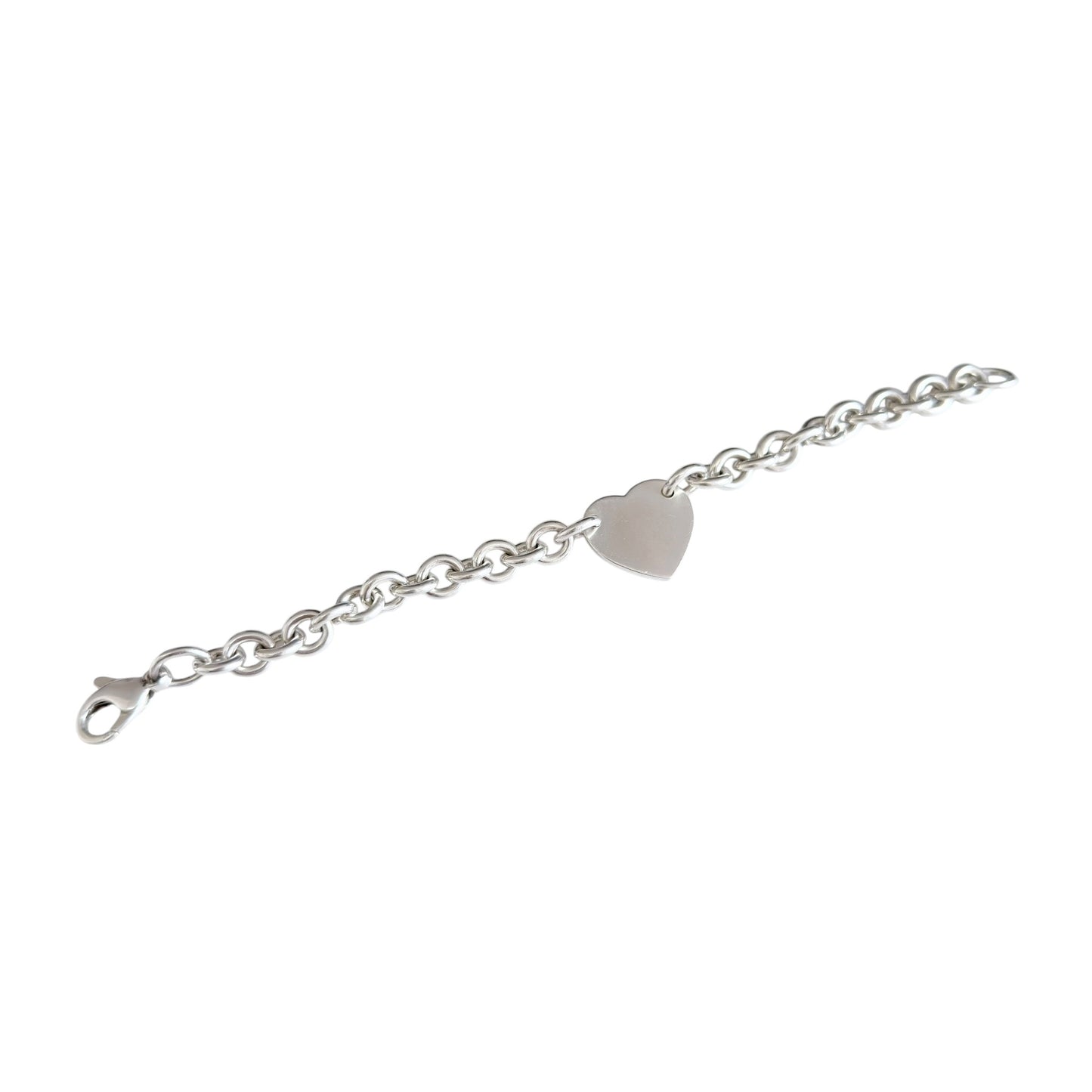 TIFFANY & CO. Return To Tiffany 純銀 愛心💗 手鏈