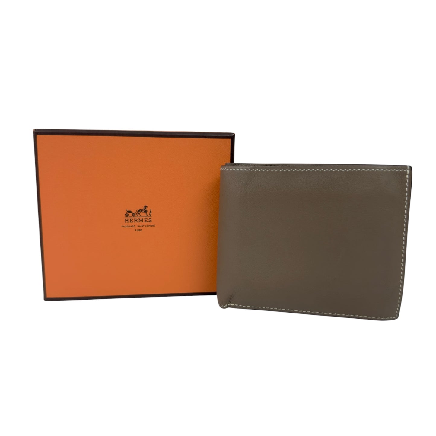 HERMES Citizen Twill Compact 短銀包 框R刻