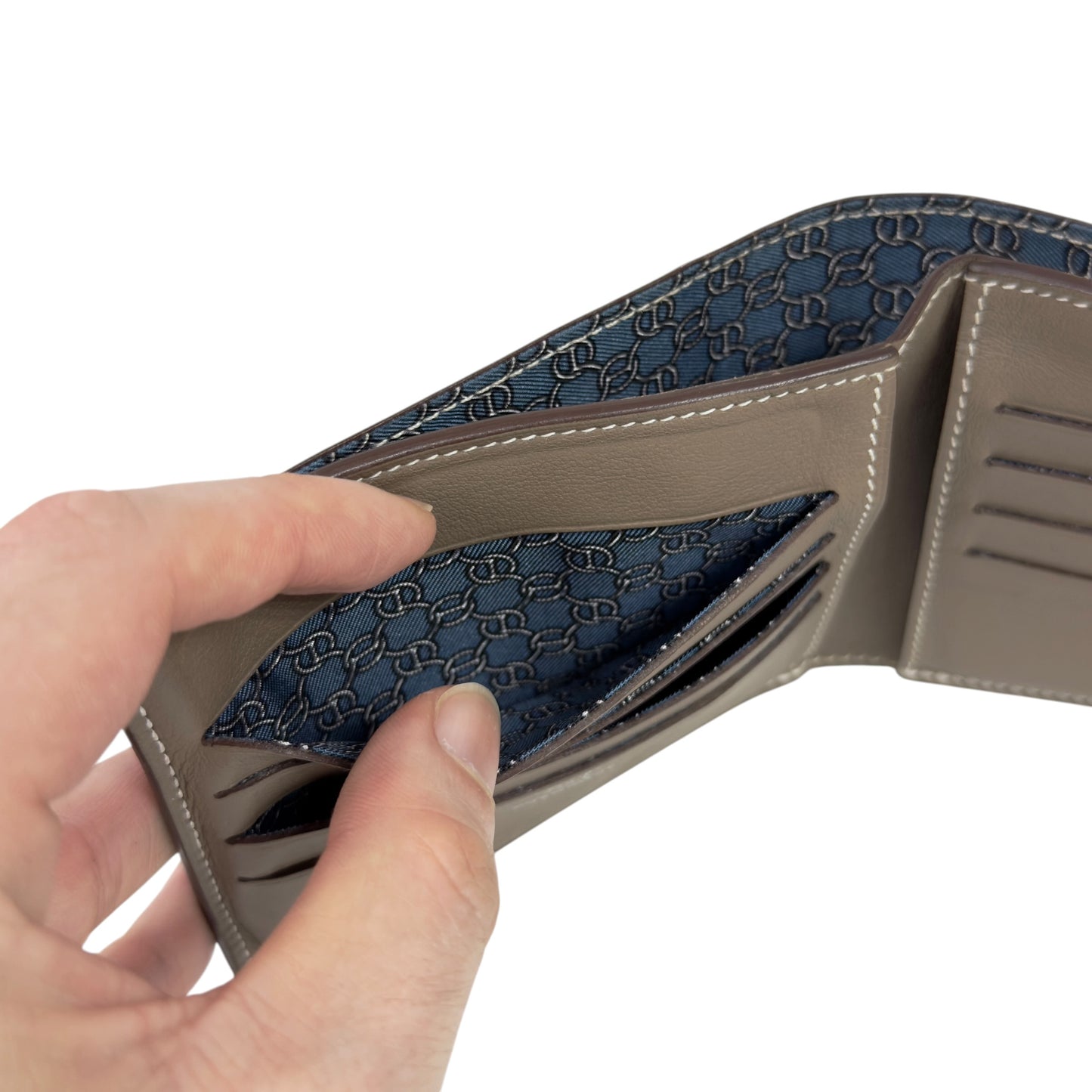 HERMES Citizen Twill Compact 短銀包 框R刻