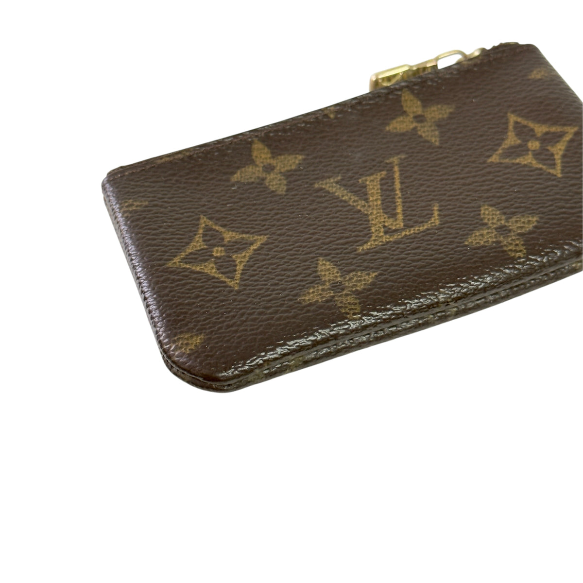LOUIS VUITTON 老花 拉鏈鑰匙扣卡包