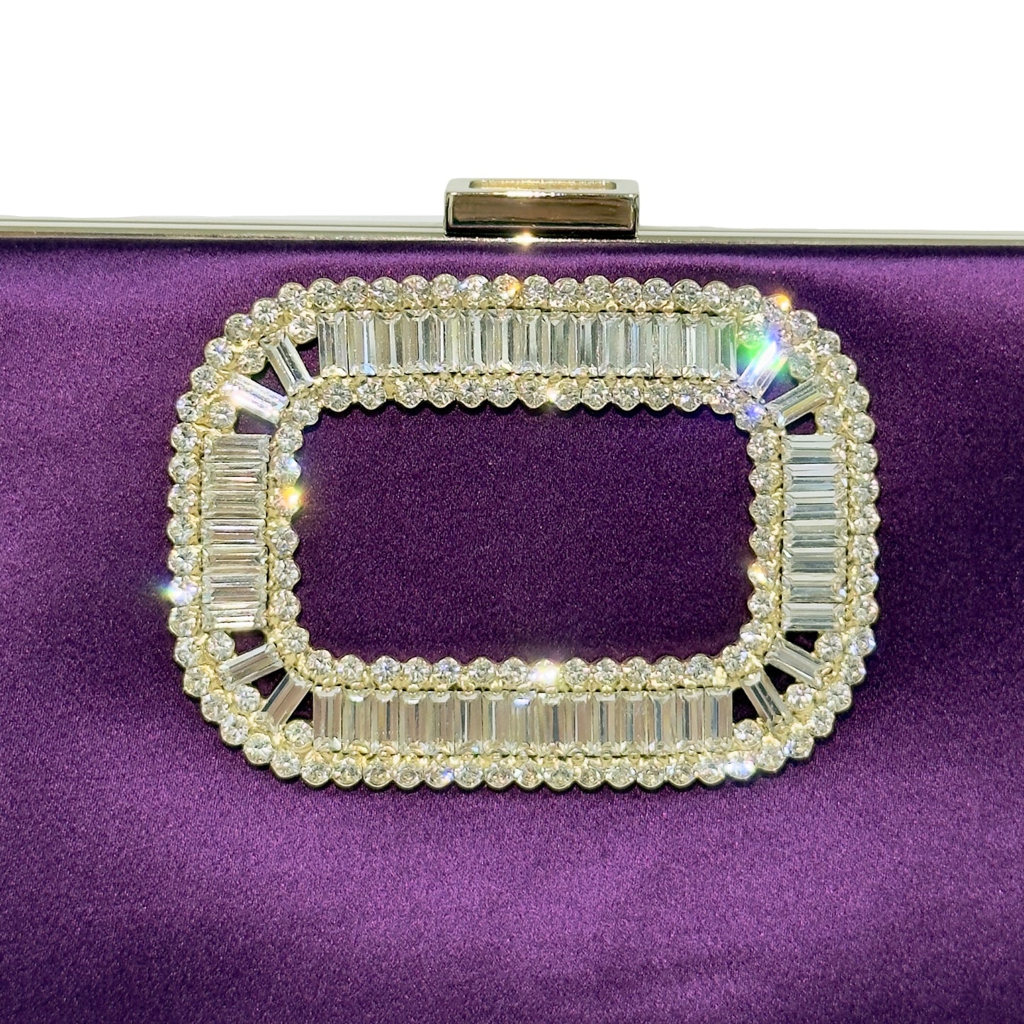 ROGER VIVIER 水鑽方扣 2用包