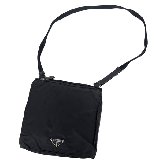 PRADA 中古 三角標 斜揹袋