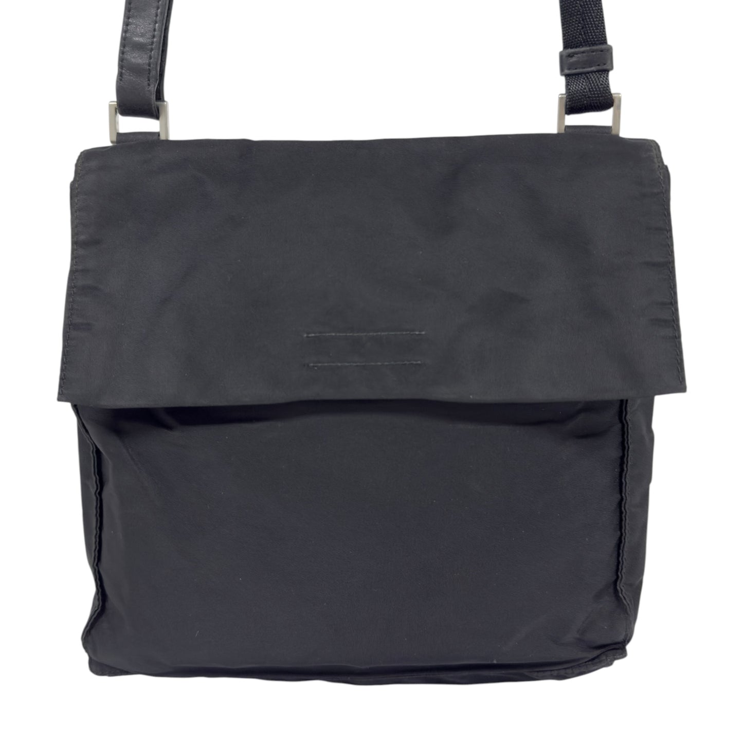 PRADA 中古 三角標 斜揹袋