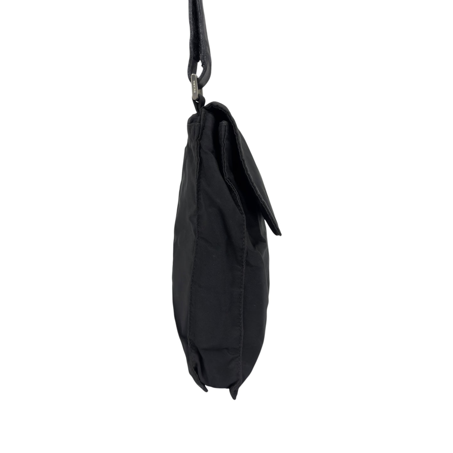 PRADA 中古 三角標 斜揹袋