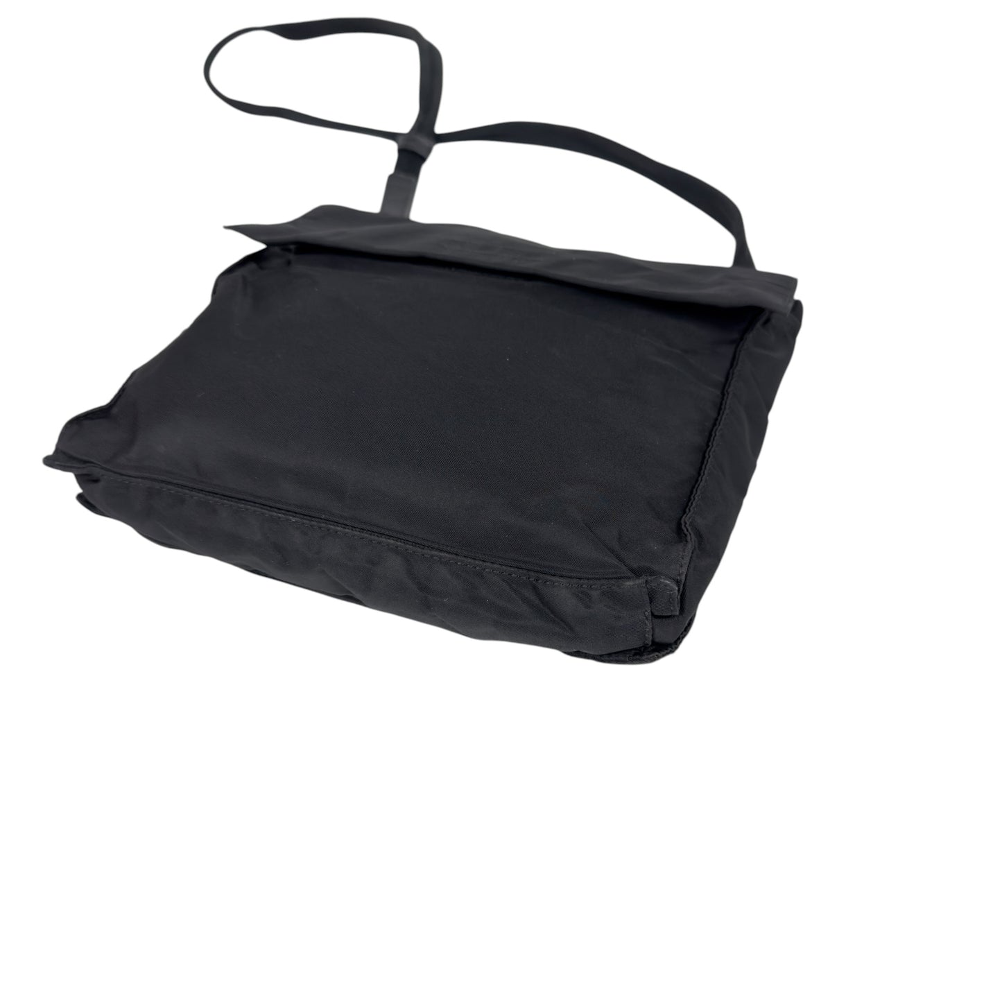 PRADA 中古 三角標 斜揹袋