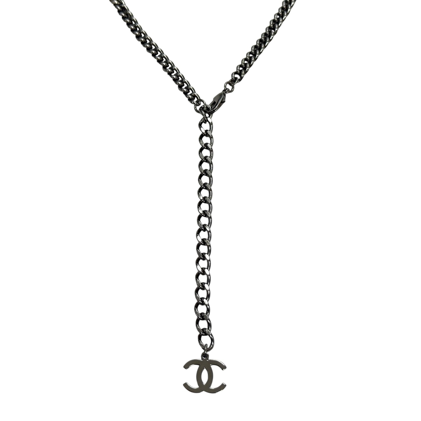 CHANEL CC 水鑽 經典元素 五花 頸鏈
