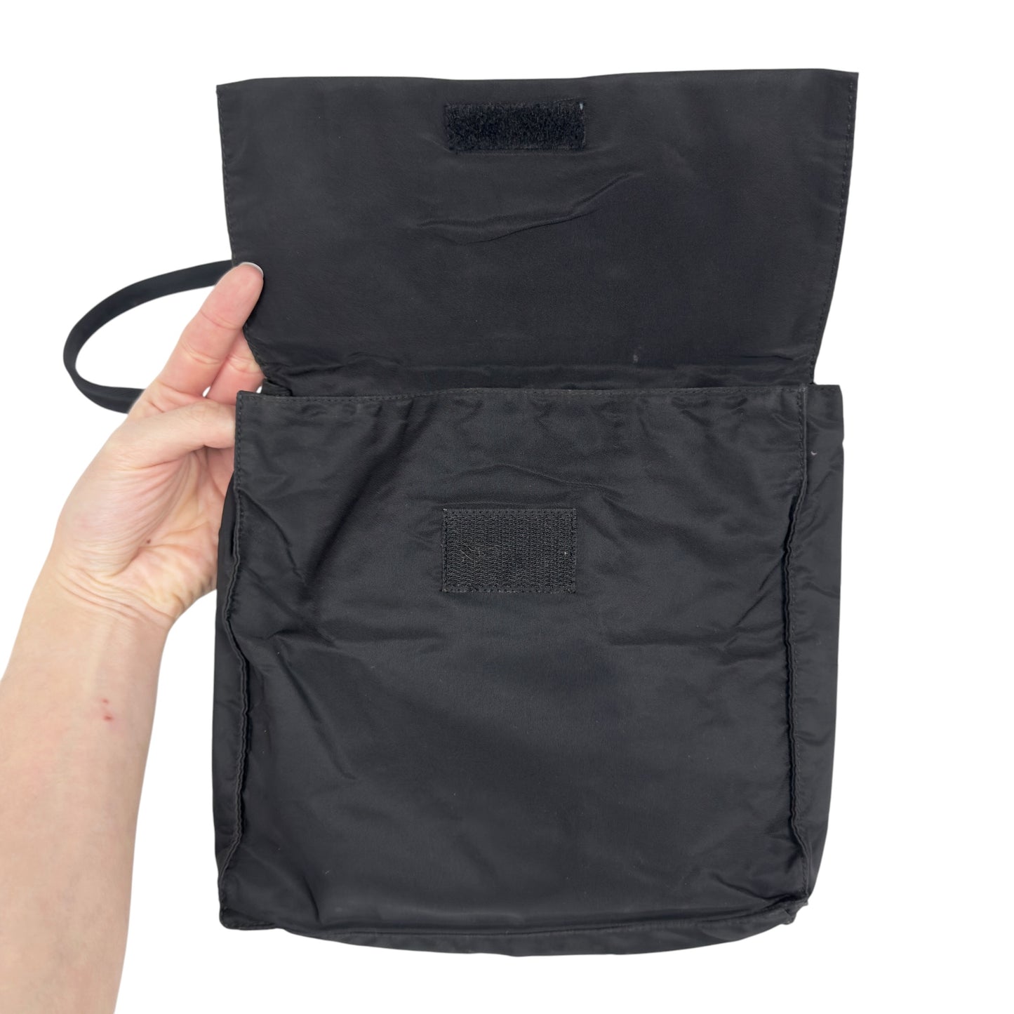 PRADA 中古 三角標 斜揹袋