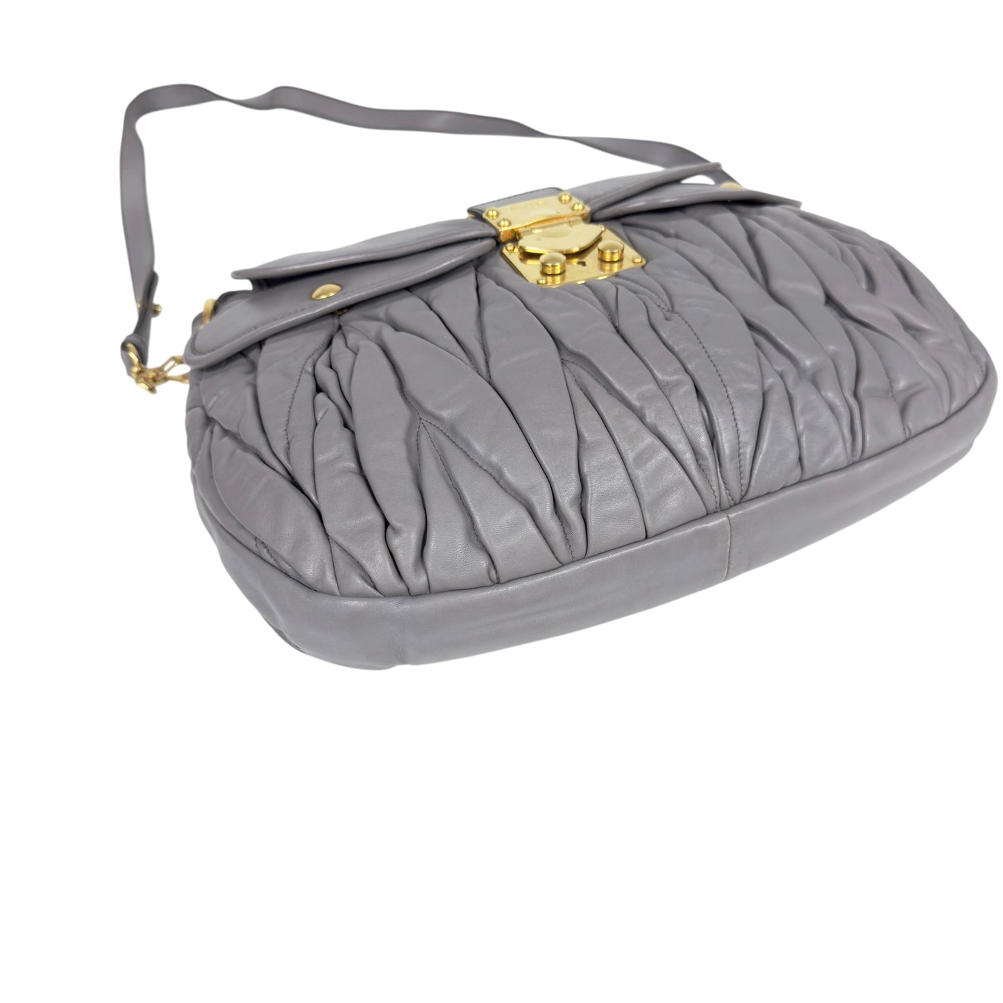 MIU MIU Coffer 皺摺 2用袋