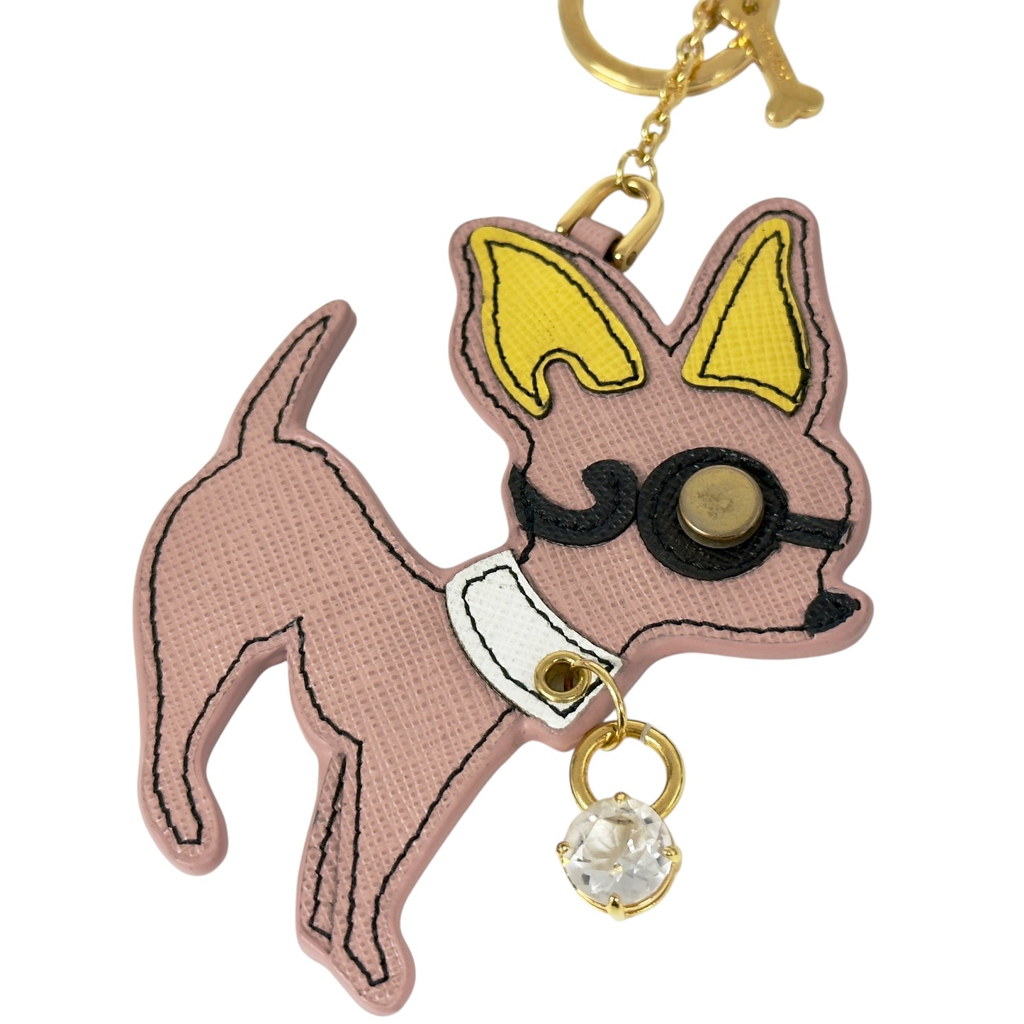 PRADA 狗狗 掛飾