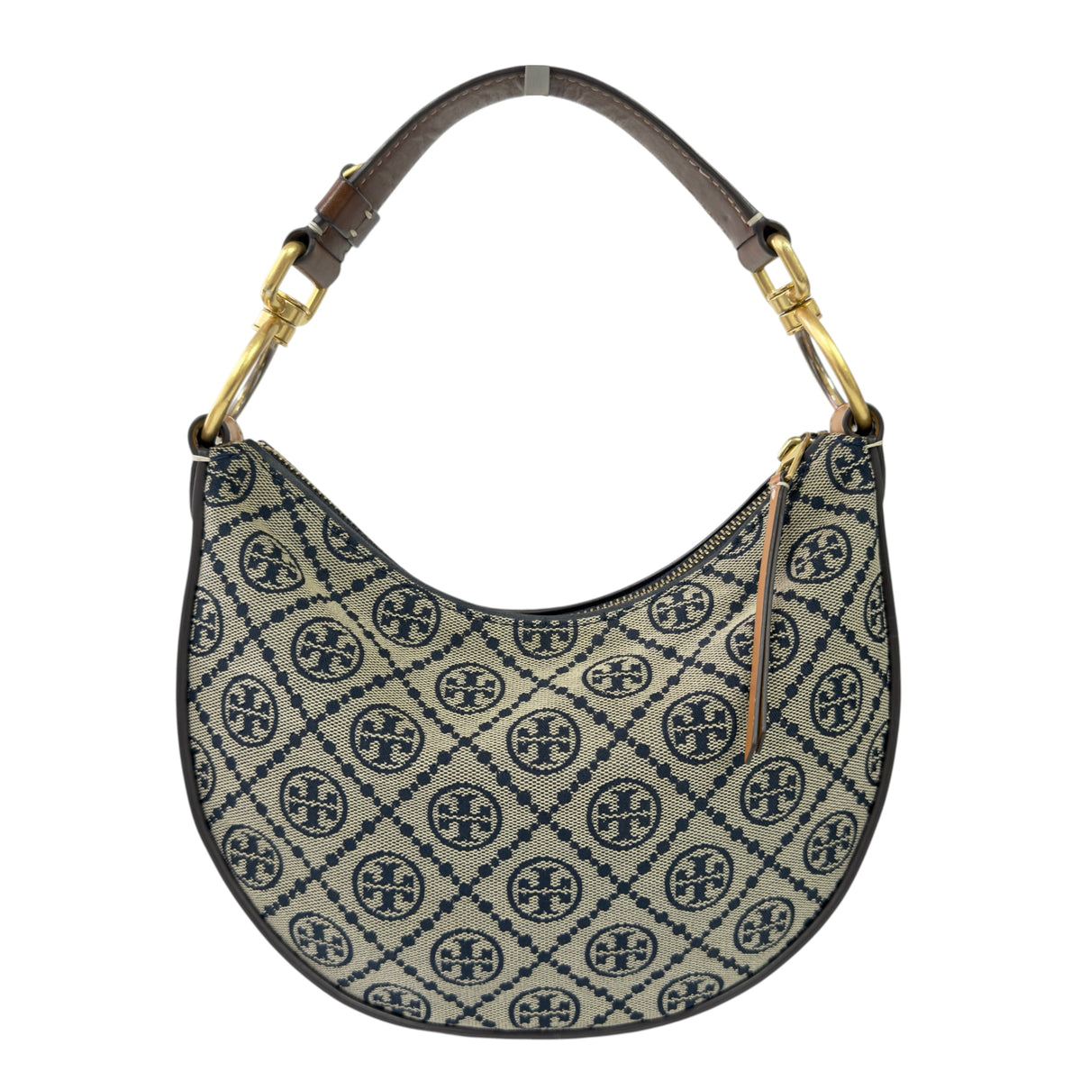 TORY BURCH T Monogram Mini Crescent 2用袋