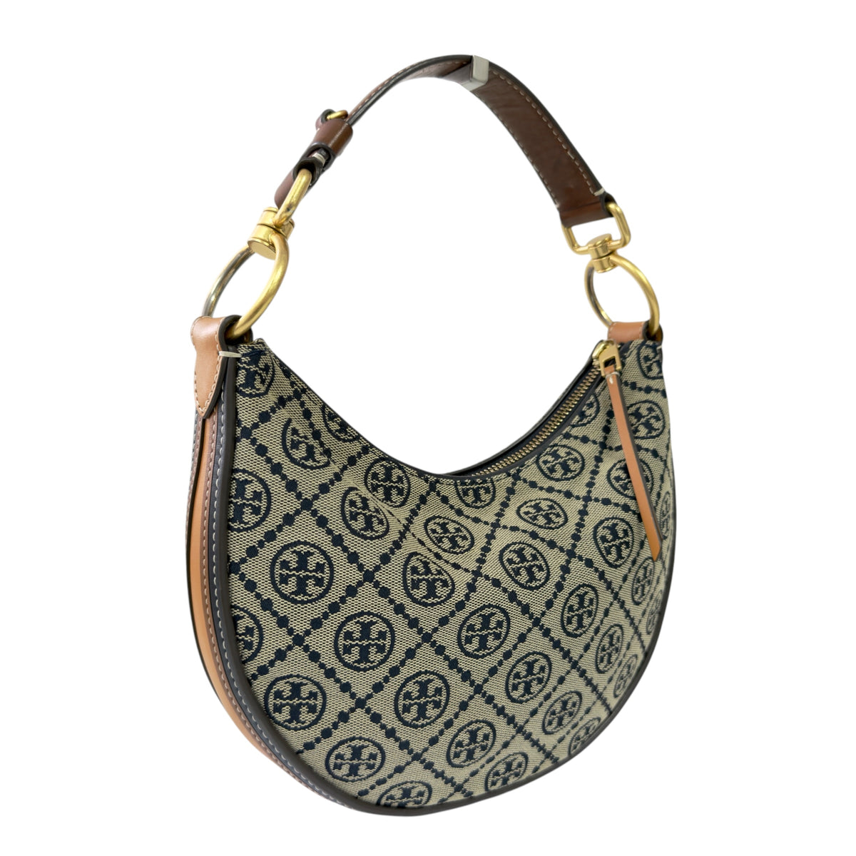 TORY BURCH T Monogram Mini Crescent 2用袋
