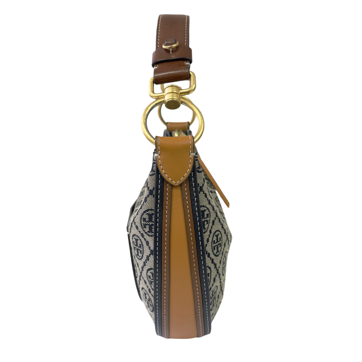 TORY BURCH T Monogram Mini Crescent 2用袋