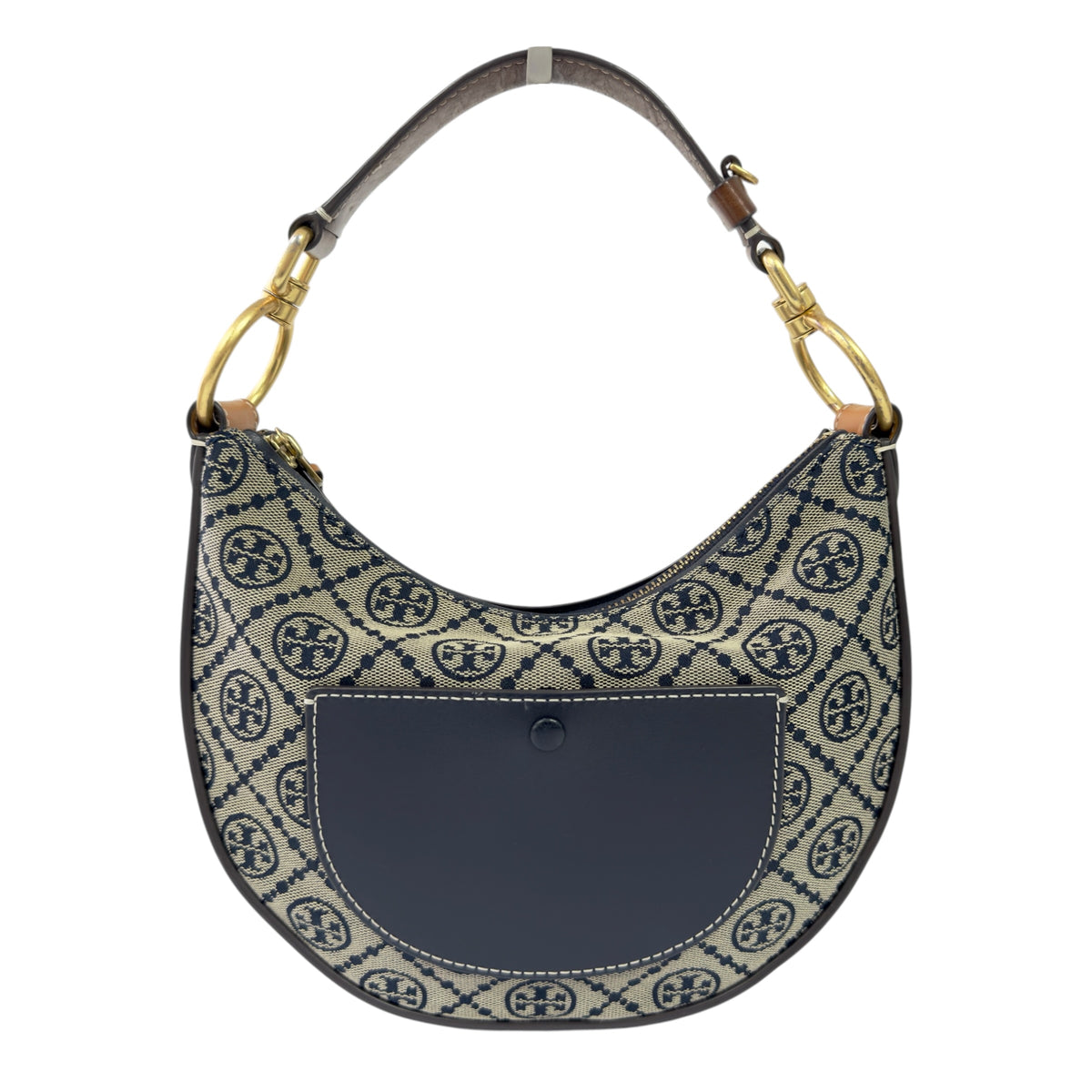 TORY BURCH T Monogram Mini Crescent 2用袋