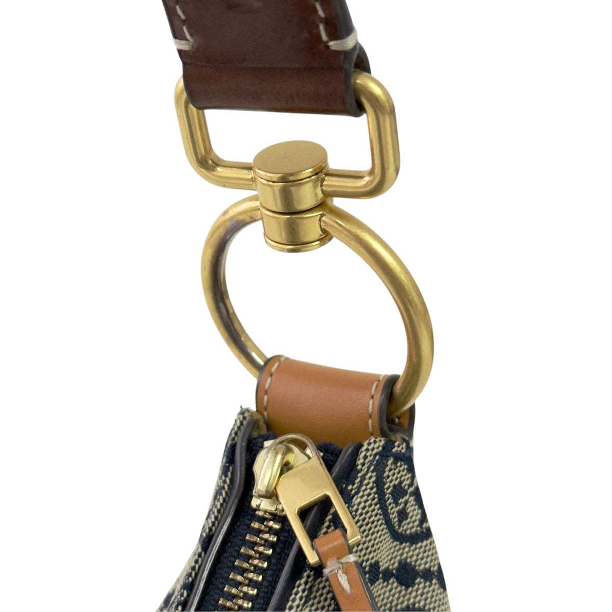 TORY BURCH T Monogram Mini Crescent 2用袋