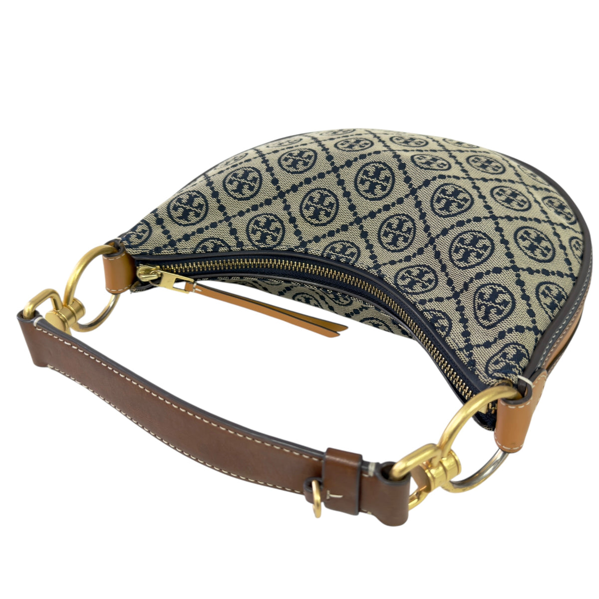 TORY BURCH T Monogram Mini Crescent 2用袋