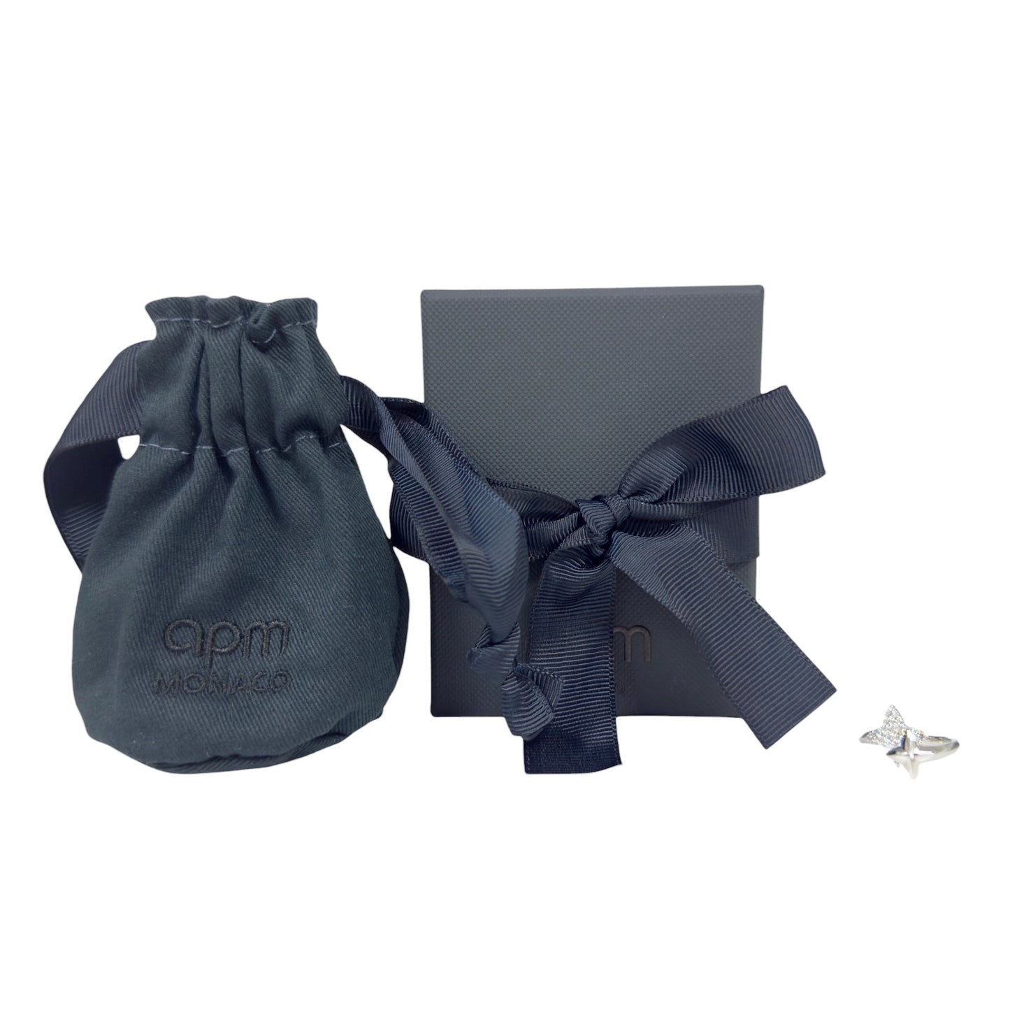 APM Monaco 水鑽 星星💫 純銀 戒指