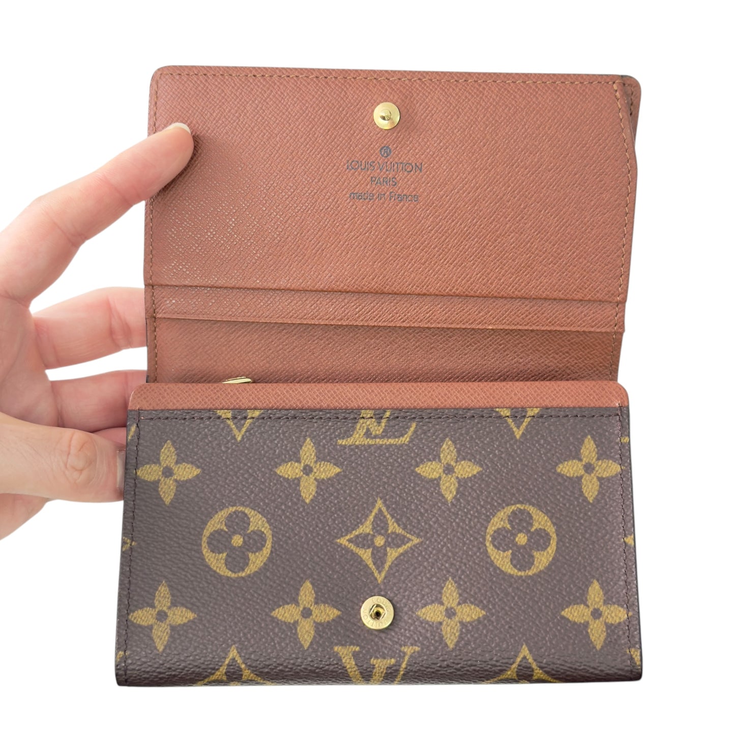 LOUIS VUITTON 老花 銀包