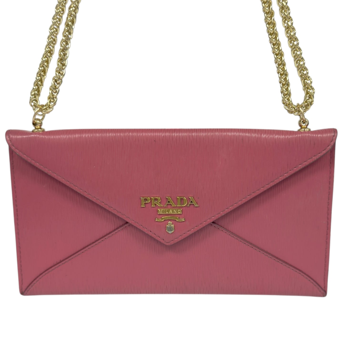 PRADA *自加鏈＞送無品牌扣＋無品牌鏈帶* 2用袋