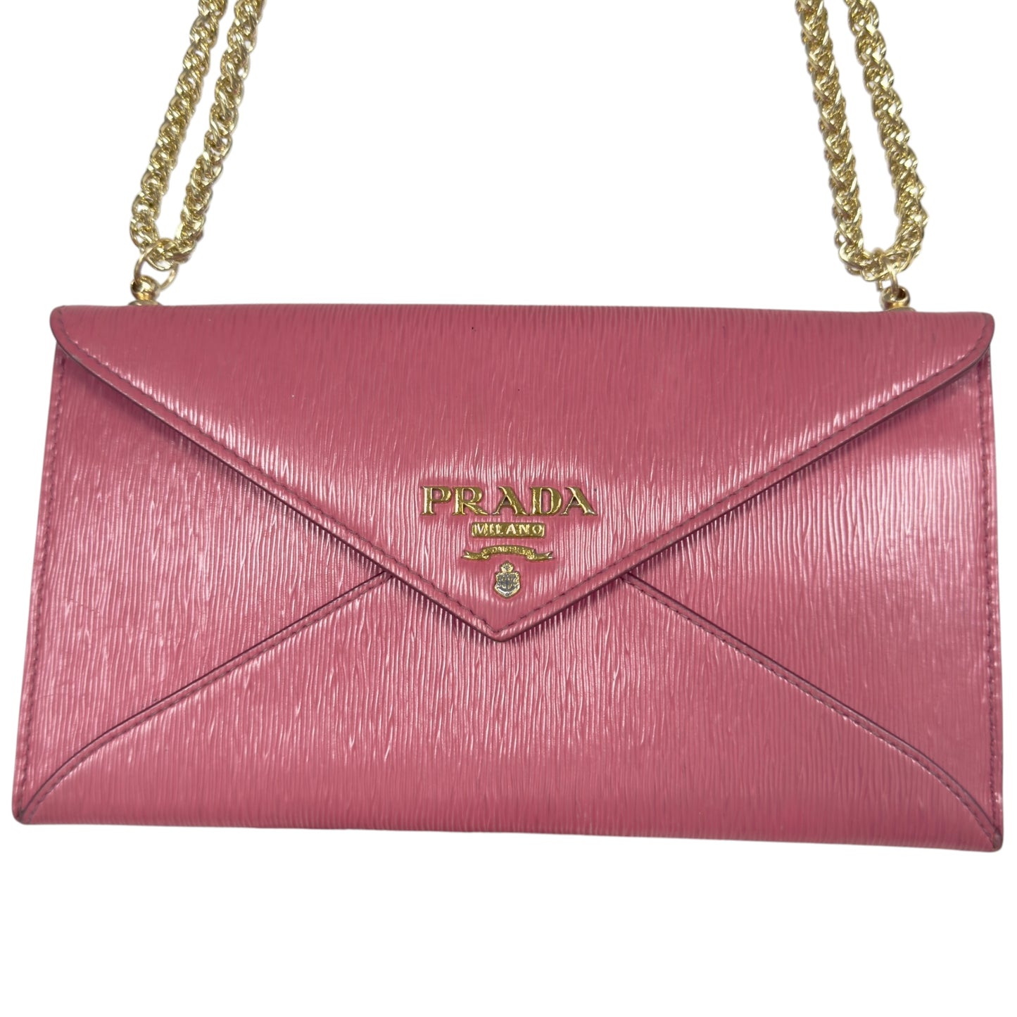 PRADA *自加鏈＞送無品牌扣＋無品牌鏈帶* 2用袋