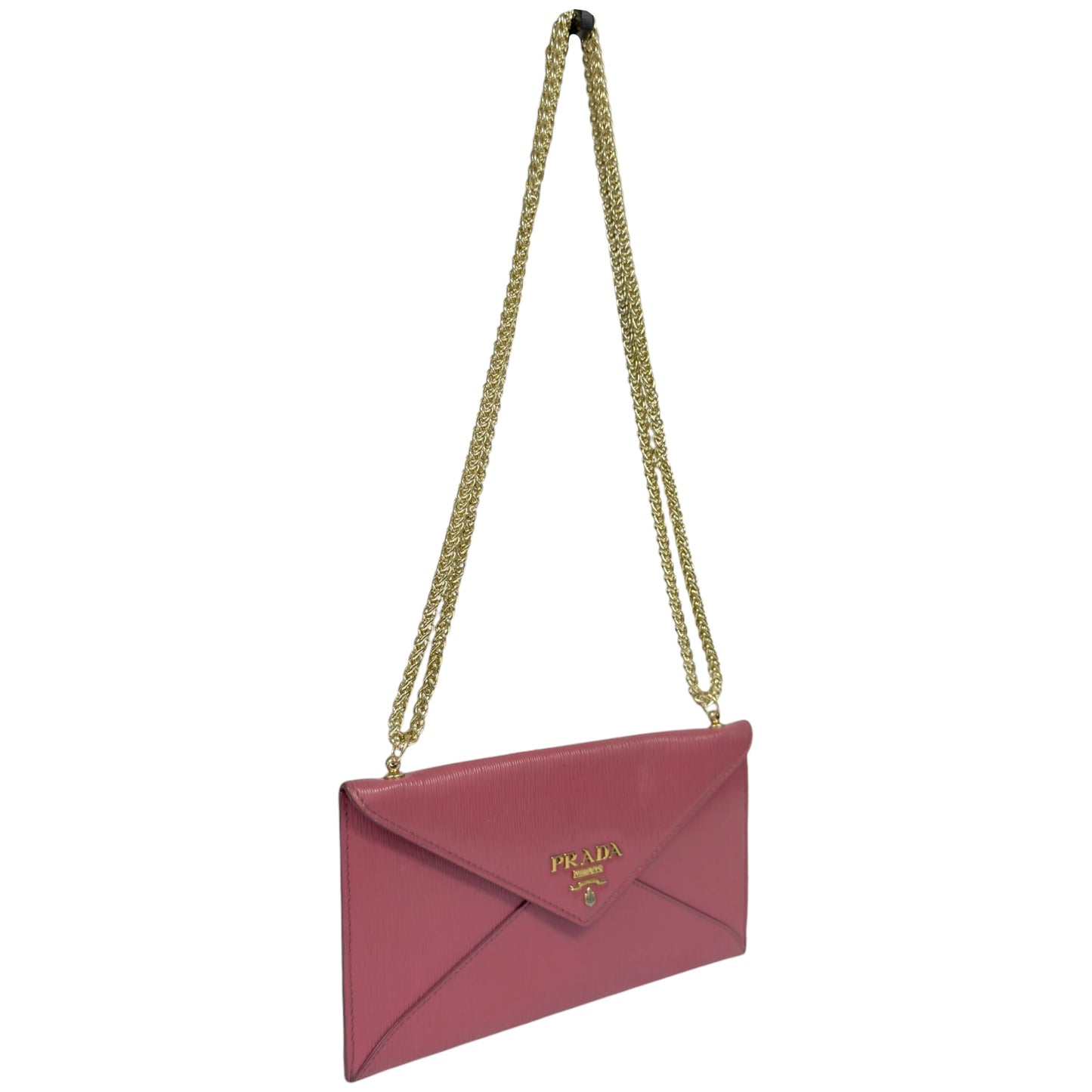 PRADA *自加鏈＞送無品牌扣＋無品牌鏈帶* 2用袋