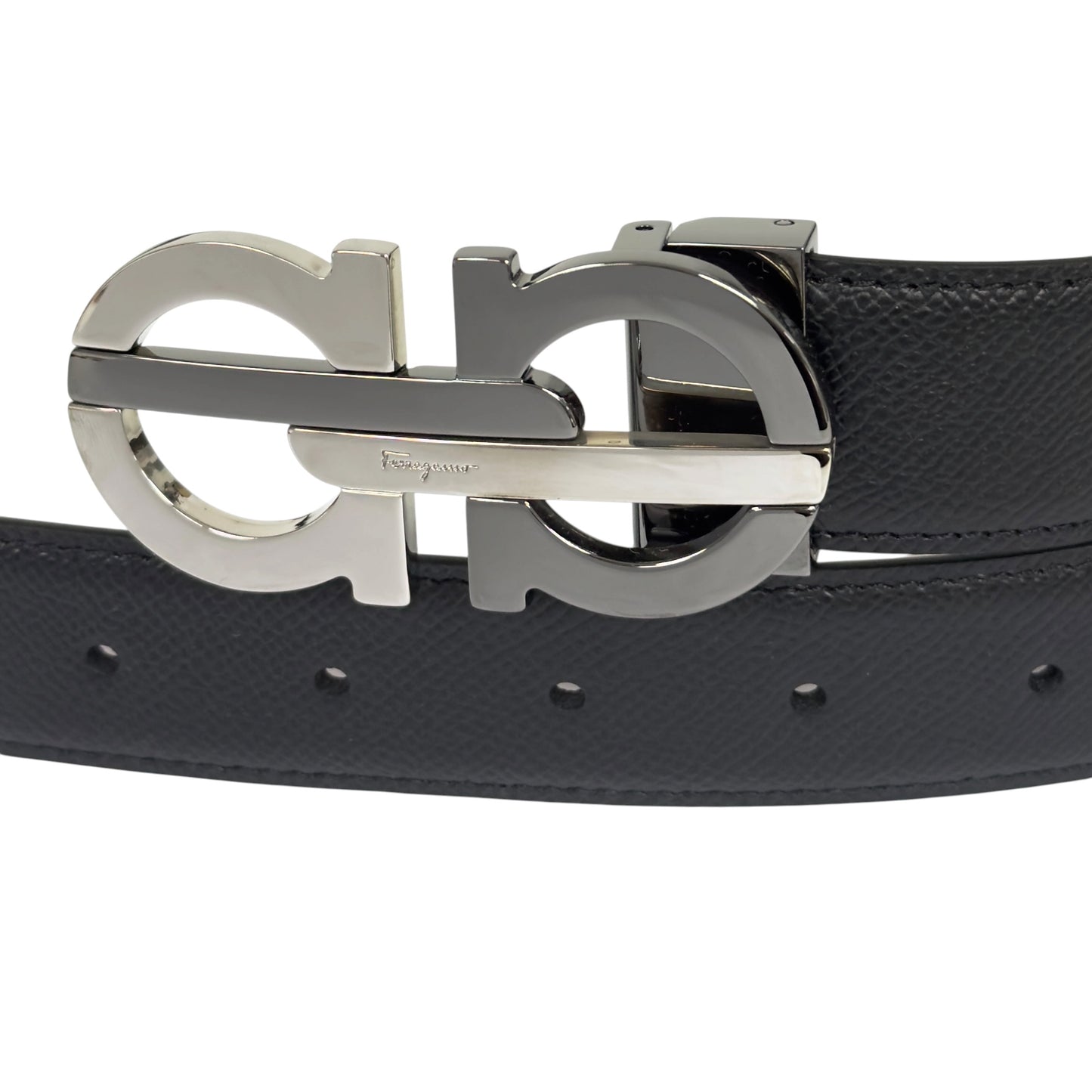 SALVATORE FERRAGAMO 雙面 腰帶 32mm