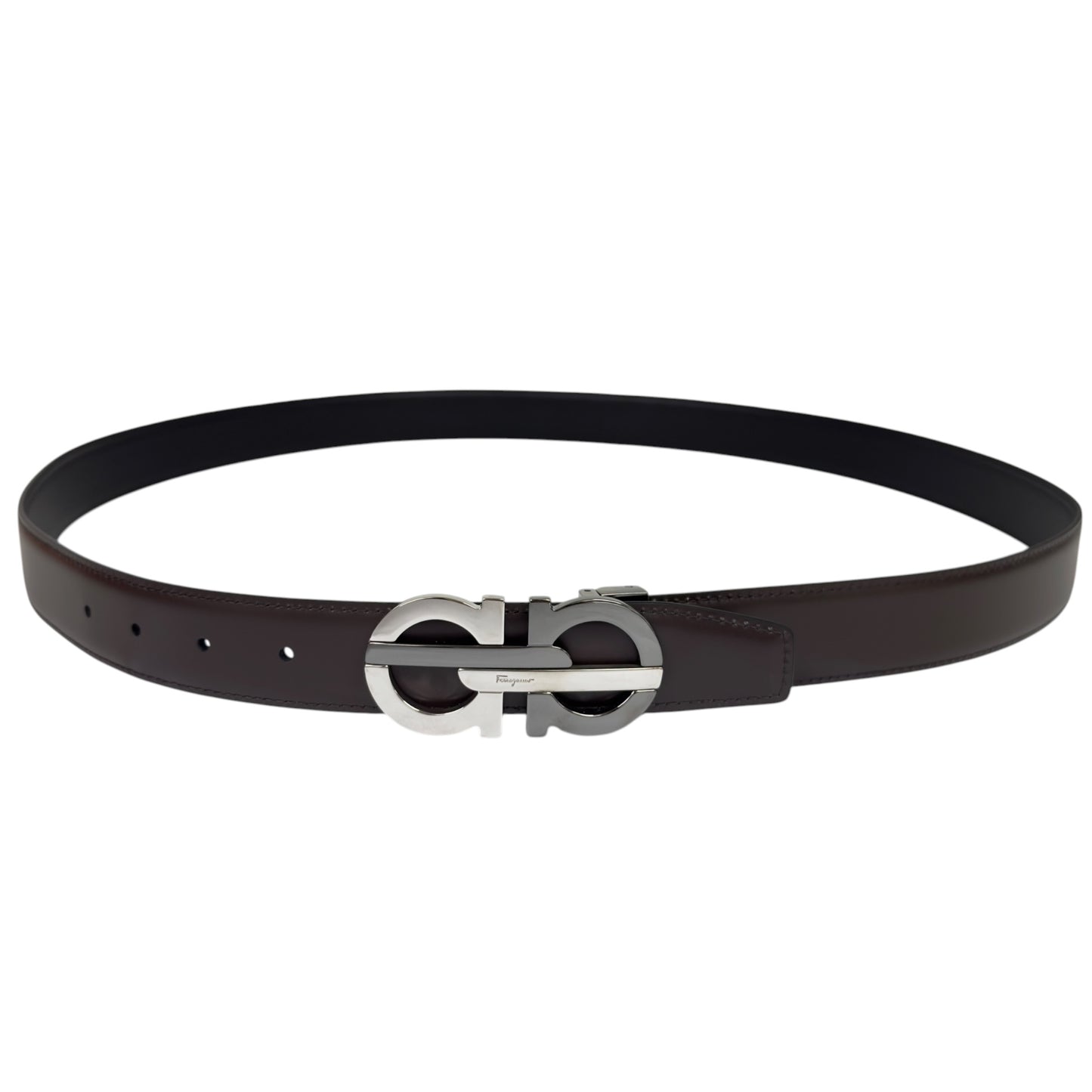 SALVATORE FERRAGAMO 雙面 腰帶 32mm