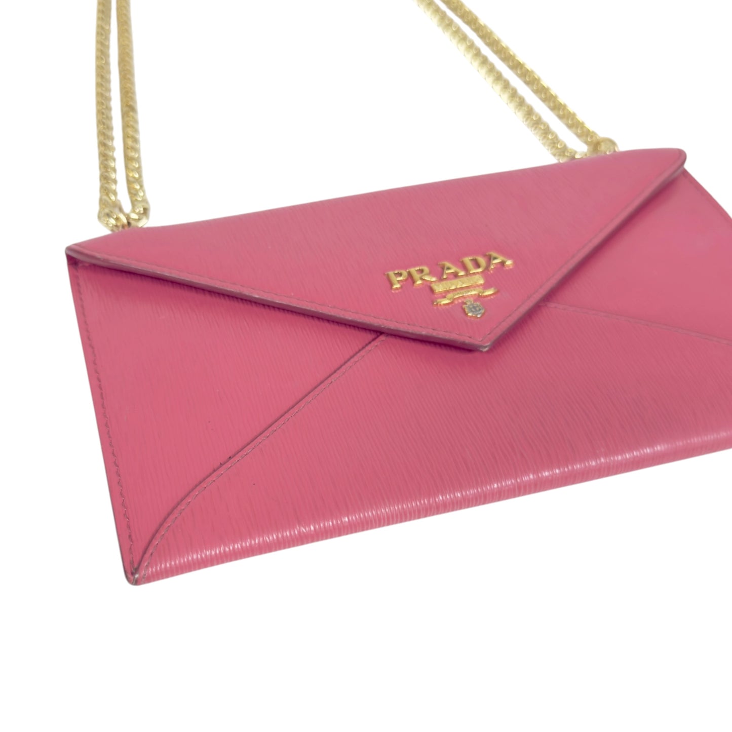 PRADA *自加鏈＞送無品牌扣＋無品牌鏈帶* 2用袋