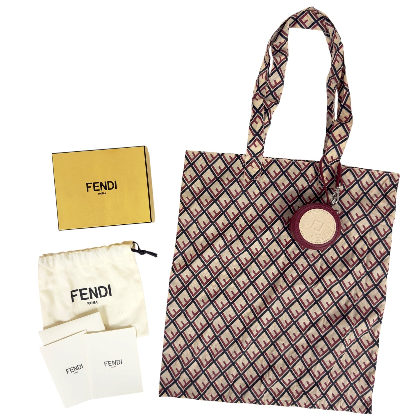 FENDI 購物袋連掛飾