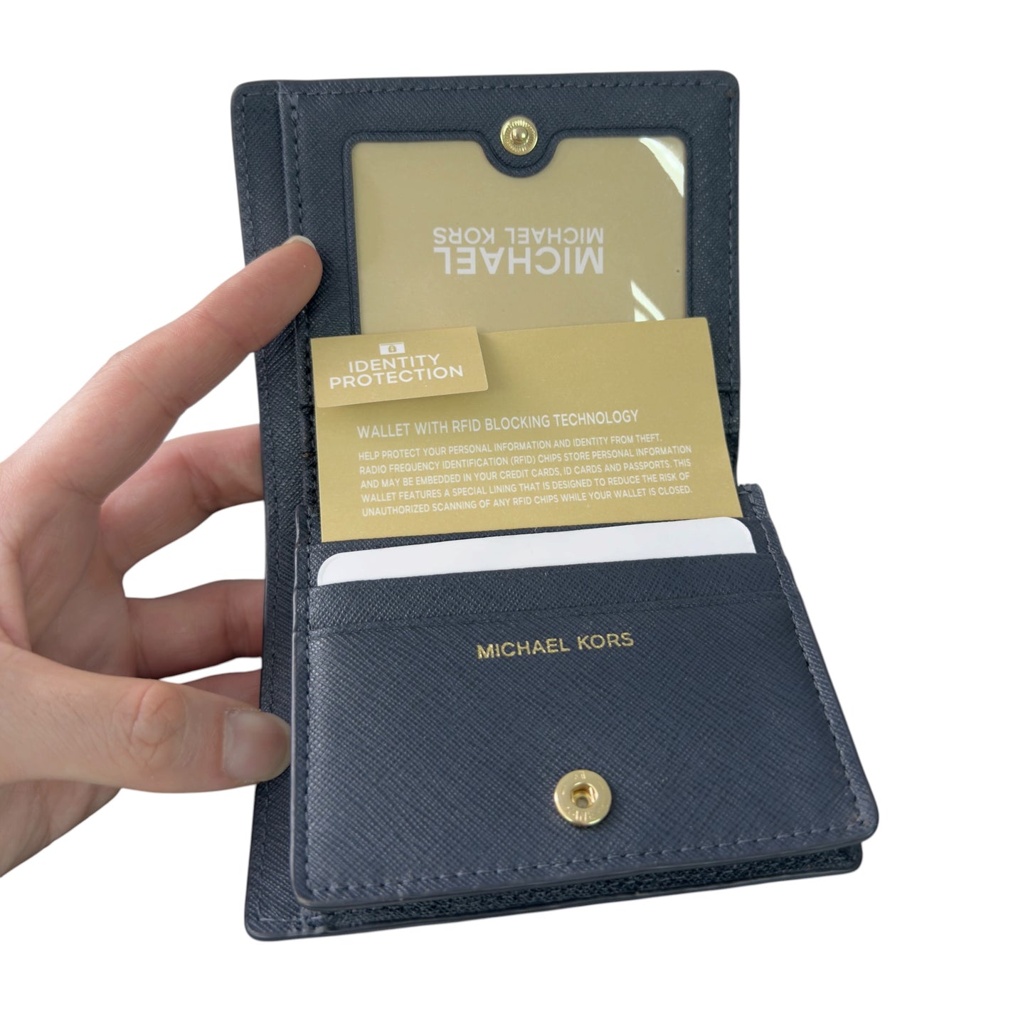 MICHAEL KORS 防RFID盜取 卡包