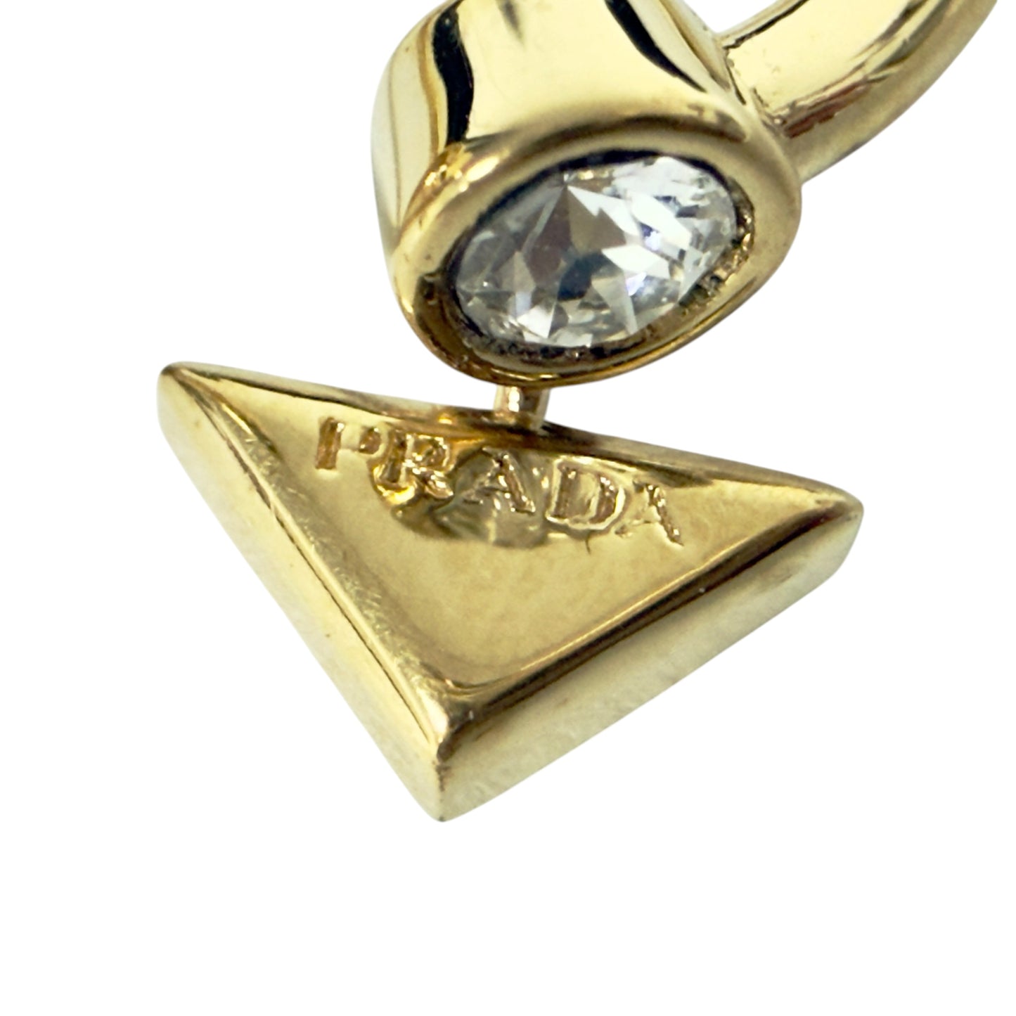 PRADA 水鑽 愛心💗 戒指