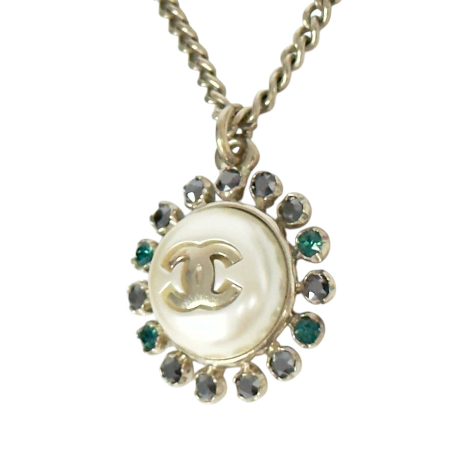 CHANEL CC 水鑽 頸鏈