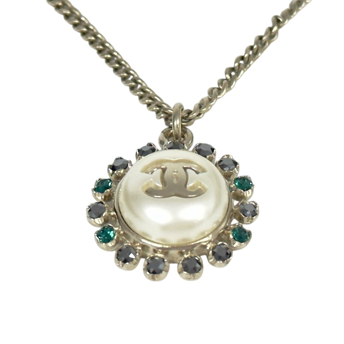 CHANEL CC 水鑽 頸鏈