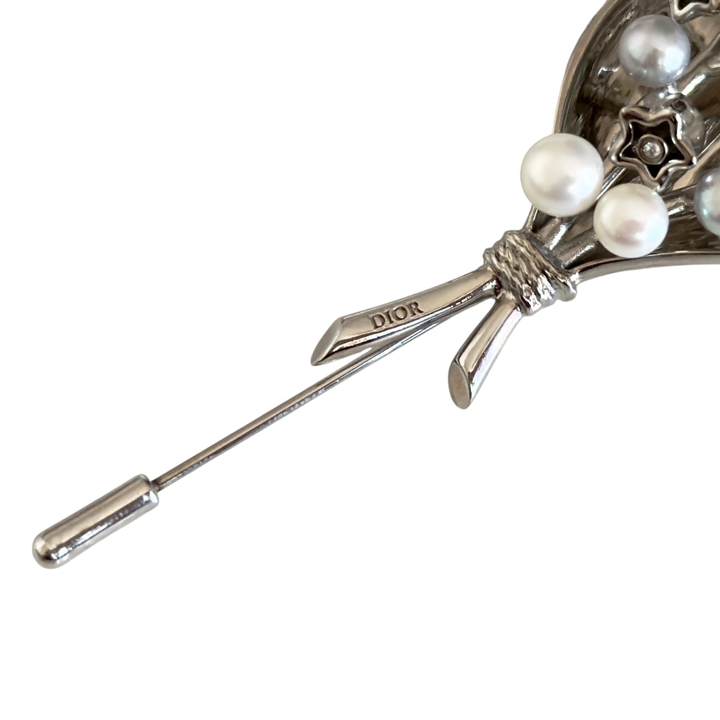 DIOR Lily of the Valley 珍珠 胸針