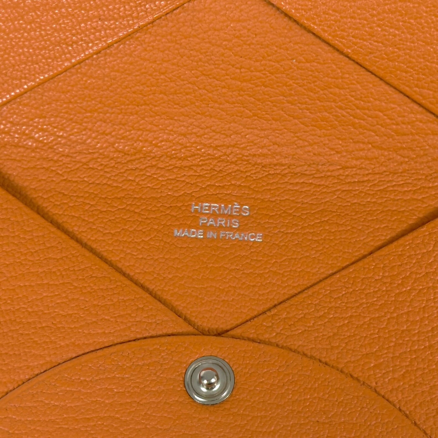 HERMES Calvi 卡包 框N刻